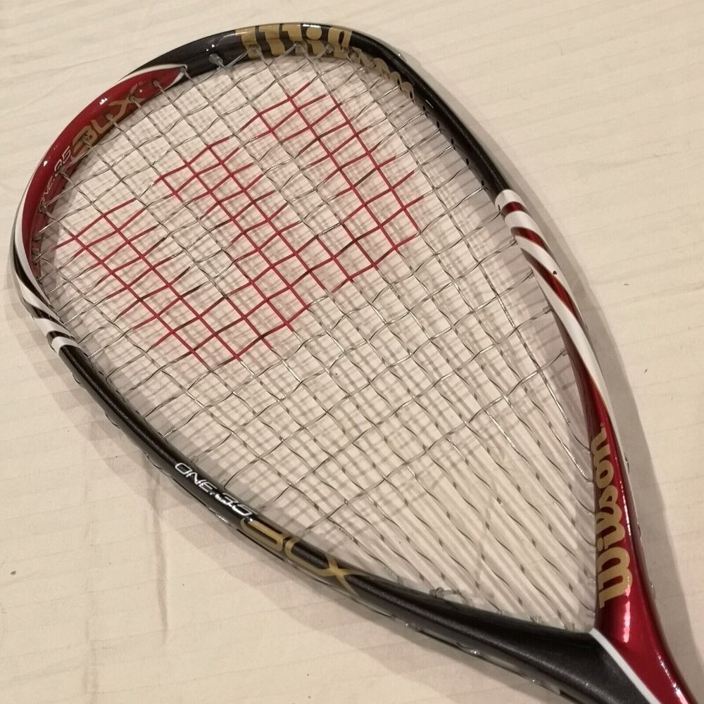 Wilson BLX One.35 Squash Racket Basaltex Teardrop Design - Picture 5 of 8